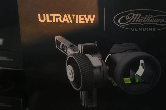 UltraView bow sight, Mathews Genuine